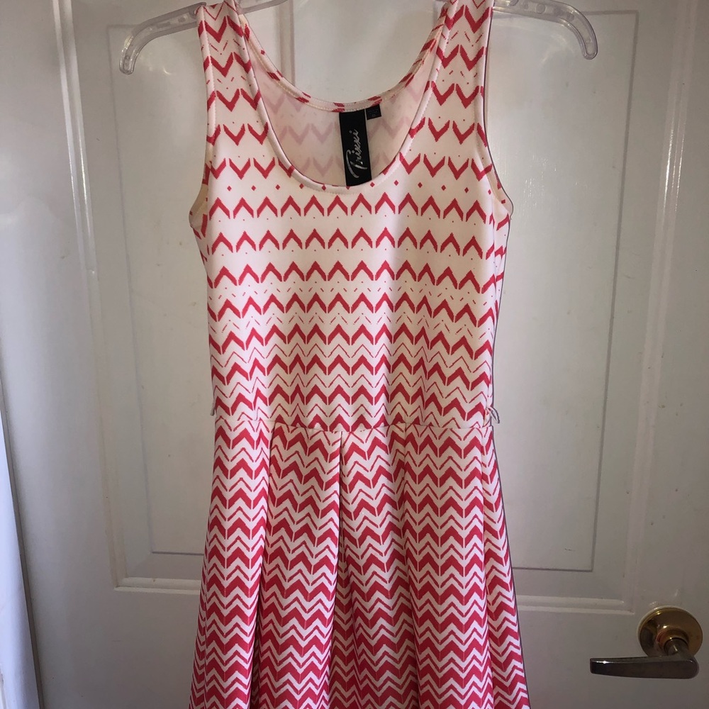 Pink and White Ombre dress